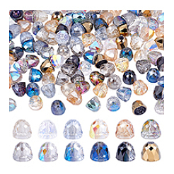 120Pcs 12 Styles Electroplate Glass Beads&nbsp;EGLA-PH0001-56