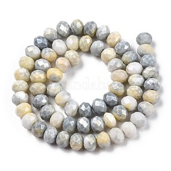 Ombre Effect Dyed Glass Beads Strands&nbsp;X-GLAA-C023-02-B04
