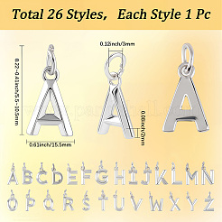 26Pcs 26 Styles Brass Pendants&nbsp;KK-SC0006-31