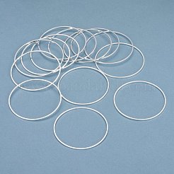 Brass Linking Rings&nbsp;KK-Y003-03L-S-A