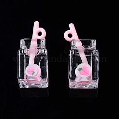 Imitation Drink Resin Pendants&nbsp;LS-CRES-S359-32L