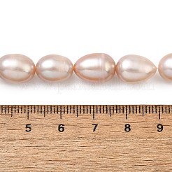Natural Cultured Freshwater Pearl Beads Strands&nbsp;PEAR-I007-01E-06C