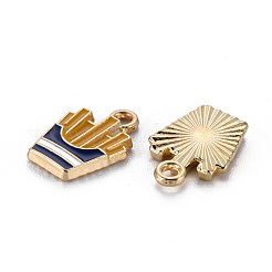 Alloy Enamel Charms&nbsp;ENAM-S126-061B-NR