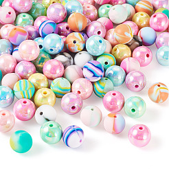 DIY Round Acrylic & Silicone Beads Jewelry Making Finding Kits&nbsp;DIY-TA0012-04