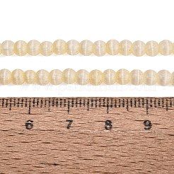 Glass Imitation Cat Eye Beads Strands&nbsp;GLAA-N075-01A-11