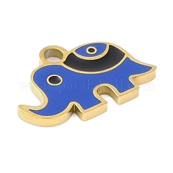 Ion Plating(IP) 304 Stainless Steel Enamel Charms&nbsp;FIND-Q111-02G-05