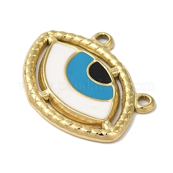 Ion Plating(IP) 304 Stainless Steel Enamel Pendants&nbsp;STAS-B067-01G-02