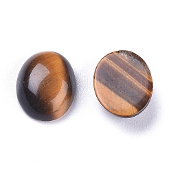 天然石タイガーアイカボション  オーバル  10x8x3mm&nbsp;G-R476-04B