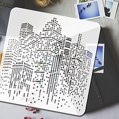 PET Hollow Out Drawing Painting Stencils&nbsp;DIY-WH0391-0272