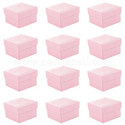 Shell Textured Paper Jewelry Ring Storage Gift Boxes&nbsp;CON-TAC0014-15D