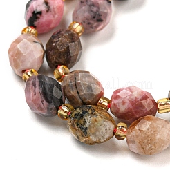 Natural Rhodonite Beads Strands&nbsp;G-N342-49