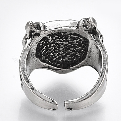 Alloy Cuff Finger Rings&nbsp;RJEW-T006-45