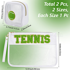 PVC & Polyester Makeup Bags&nbsp;ABAG-WH20014-06A