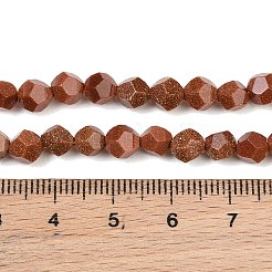 Synthetic Goldstone Beads Strands&nbsp;GG-CBA199E-A01-6mm