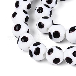 Handmade Lampwork Beads Strands&nbsp;LAMP-N037-02F