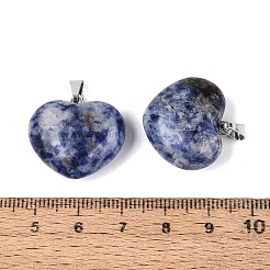 Natural Blue Spot Jasper Pendants&nbsp;G-N362-05P-08