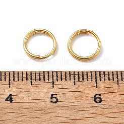 304 Stainless Steel Split Rings&nbsp;STAS-M118-01G-8mm