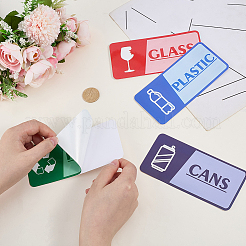2Bags Rectangle Self-Adhesive Guide Label Stickers&nbsp;AJEW-SP0006-19