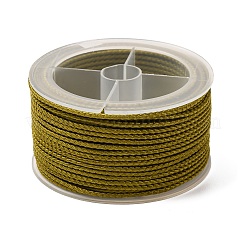ポリエステル編組コード  オリーブドラブ  2mm  約21.87ヤード（20m）/ロール&nbsp;OCOR-F010-D18-2mm