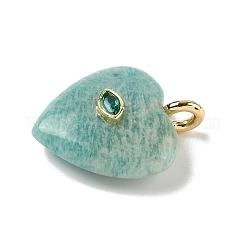 Natural Amazonite Pendants&nbsp;X-G-P585-03G-10
