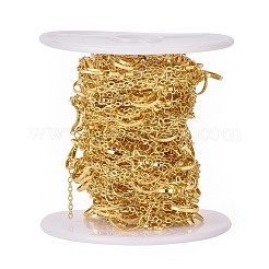 Handmade Brass Link Chains&nbsp;CHC-F010-01-G