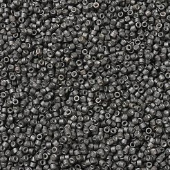 MIYUKIデリカビーズ  シリンダー  日本製シードビーズ  11/0  （db1175)亜鉛メッキマットグラファイト  1.3x1.6mm  穴：0.8mm  約2000PCS /ボトル  10 G /ボトル&nbsp;SEED-JP0008-DB1175