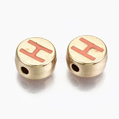 Alloy Enamel Beads&nbsp;ENAM-S122-029H-RS
