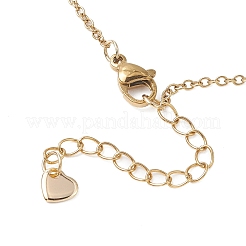 Chakra Gemstone Chip Beads & 304 Stainless Steel Butterfly Pendant Cable Chain Necklaces for Women&nbsp;NJEW-JN05826