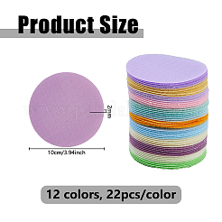 264Pcs 12 Colors Round Shape Markers Carpet Markers&nbsp;DIY-DC0004-31