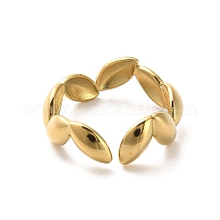 304 Stainless Steel Open Cuff Rings&nbsp;RJEW-Z018-30G
