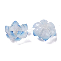 Simulation Lotus Shape Acrylic Bead Caps&nbsp;SACR-A008-06A