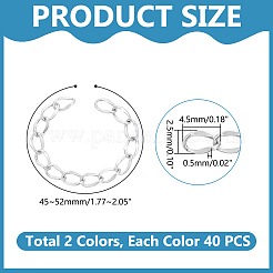 304 Stainless Steel Chain Extender&nbsp;STAS-UN0014-51