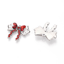 Rack Plating Alloy Rhinestone Pendants&nbsp;PALLOY-N181-23P