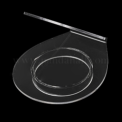 Clear Acrylic Slant Back Single Bracelet Bangle Display Stands&nbsp;BDIS-C003-01C
