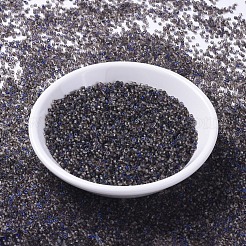 MIYUKIラウンドロカイユビーズ  日本製シードビーズ  （rr4556)アズロマット  11/0  2x1.3mm  穴：0.8mm  約1100PCS /ボトル  10 G /ボトル&nbsp;SEED-JP0008-RR4556