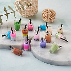 Glass Bottle Pendants & Plastic Pendants&nbsp;CRES-CW0001-01
