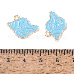 Alloy Enamel Pendants&nbsp;AL-CBAE435-07G