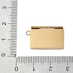 304ステンレスペンダント  磁気を持つ  封筒チャーム  ゴールドカラー  13.5x22.5x4.5mm  穴：1.8mm&nbsp;STAS-F310-09G