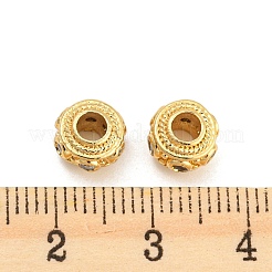 Rack Plating Brass Beads&nbsp;KK-K272-04G