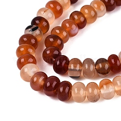Natural Carnelian Bead Strands&nbsp;G-R403-4x6-16