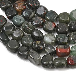 Natural African Bloodstone Beads Strands&nbsp;GG-CBA787B-A27