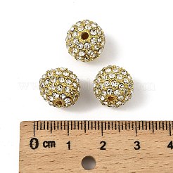 Alloy Rhinestone Beads&nbsp;RB-A034-12mm-A01G
