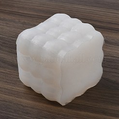キャンドル食品グレードのシリコンモールド  香りのよいキャンドル作りに  ホワイト  カボチャ  75x75x62mm&nbsp;DIY-Z043-01B