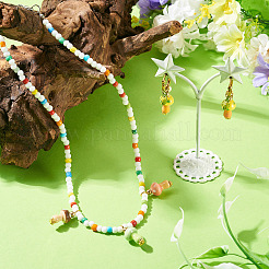 5Pcs Handmade Porcelain Pendants&nbsp;PALLOY-TAC0294