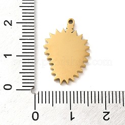 Ion Plating(IP) 304 Stainless Steel Pendants&nbsp;STAS-D018-02G