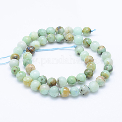Natural Chrysocolla Beads Strands&nbsp;G-J373-02-8mm