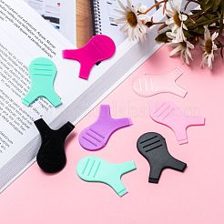 シリコンY字型まつげブラシ60色6本  まつげリフトブラシの接ぎ木  まつげエクステメイクツール用  ミックスカラー  4.5x3.5cm  10個/カラー&nbsp;MRMJ-OC0002-49