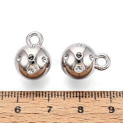 合金ラインストーンセッティング台  ボール  プラチナ  16.5x12mm  穴：2.5mm  1.6mmのラインストーンに適する&nbsp;PALLOY-N185-02P