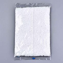 TOHO差し玉ビーズ  日本製シードビーズ  （41)つの不透明な白  4.5x4x3mm  穴：1.2mm  約450 G /袋&nbsp;SEED-TM04-41