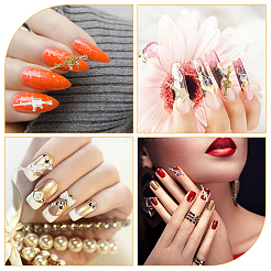 40Pcs 4 Colors Punk Style Zinc Alloy Rhinestone Cabochons&nbsp;MRMJ-HY0001-17